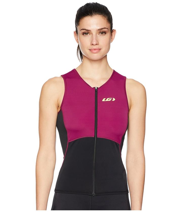 Louis Garneau Tri Comp Sleeveless (black/purple) Women's Sleeveless