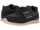 New Balance Kids Kv574v1y (little Kid/big Kid) (black/tan) Boys Shoes