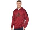 Adidas Team Issue Pullover Fleece Hoodie (noble Maroon Melange) Men's Sweatshirt