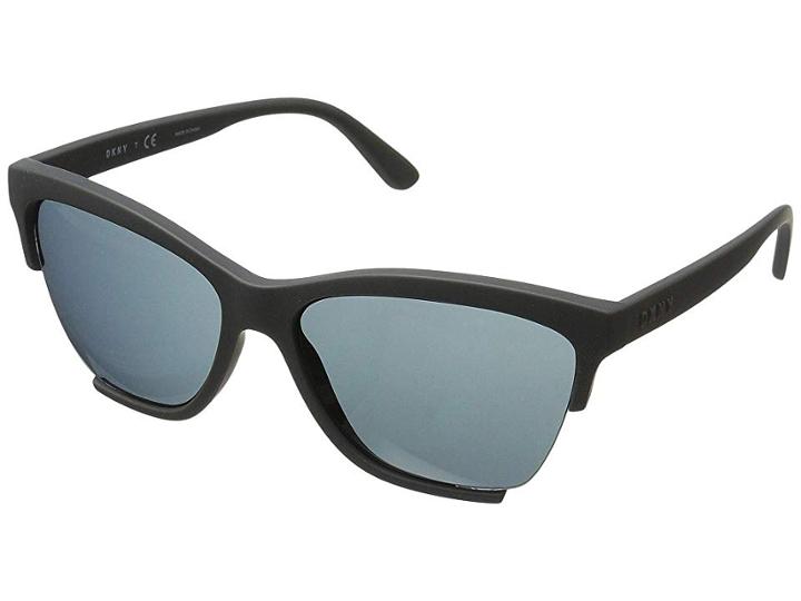 Dkny 0dy4155 (rubber Dark Grey) Fashion Sunglasses