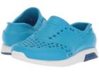 Native Kids Shoes Lennox (toddler/little Kid) (wave Blue/shell White/victoria Blue) Kids Shoes