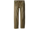 7 For All Mankind Kids Slimmy Stretch Twill Jeans In Olive (big Kids) (olive) Boy's Jeans