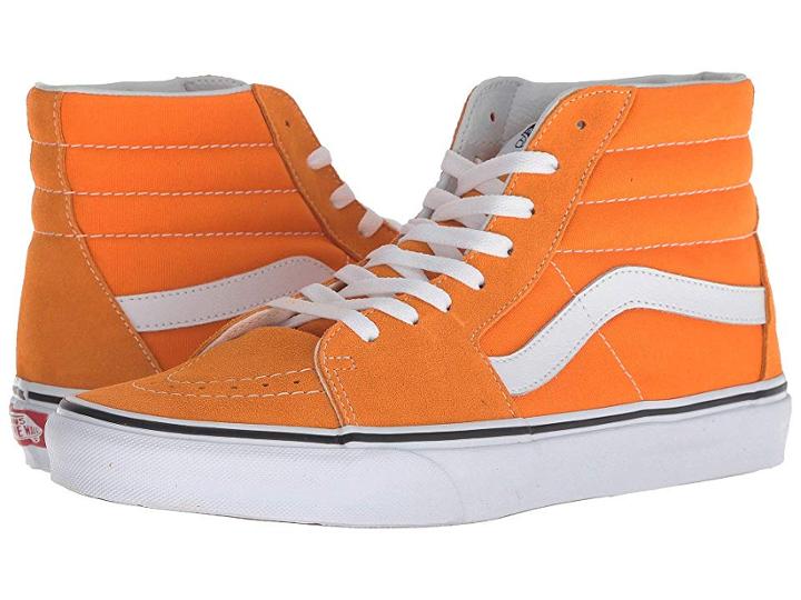 Vans Sk8-hitm (dark Cheddar/true White) Skate Shoes