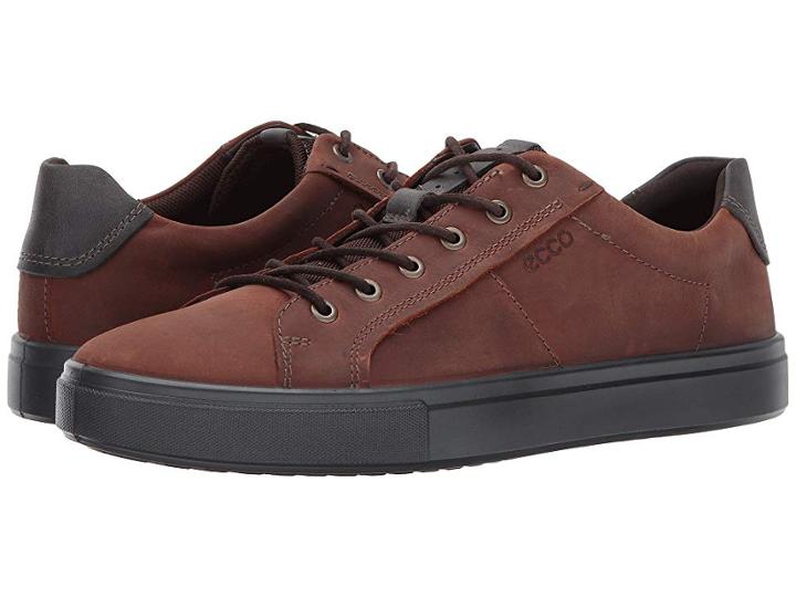 Ecco Kyle Street Tie (cognac) Men's  Shoes