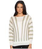 Trina Turk Party Sweater (whitewash/gold) Women's Sweater