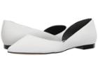 Marc Fisher Ltd Sunny D'orsay Flat (white Multi Leather) Women's Sandals