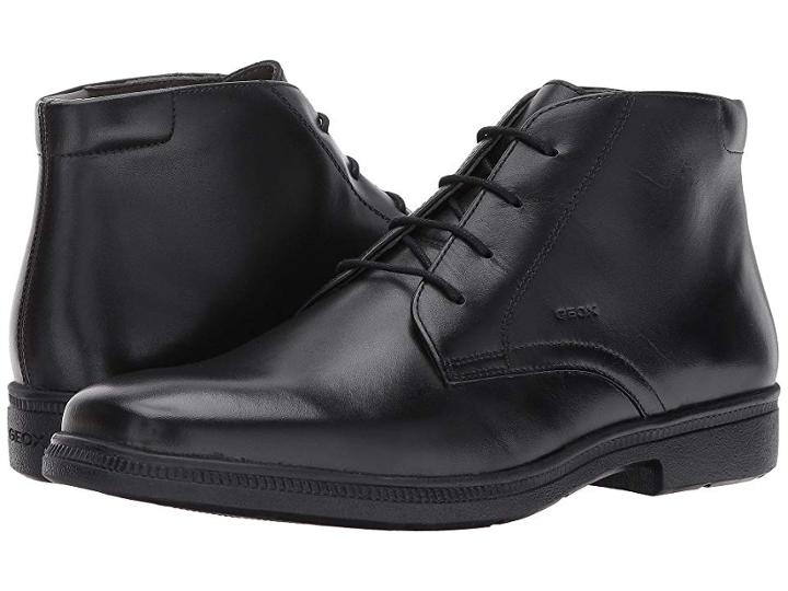 Geox Kids Jr Federico 5 (big Kid) (black) Boy's Shoes