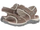 Allrounder By Mephisto Lagoona (castor (grey) Nubuck/cool Grey D Lycra) Women's Sandals