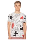 Vivienne Westwood House Of Cards T-shirt (white Print) Men's T Shirt