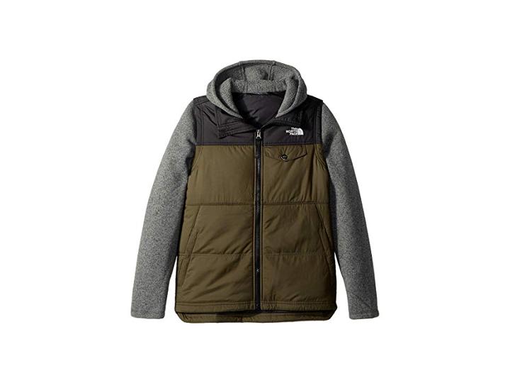 The North Face Kids Gordon Lyons Vesty Vest (little Kids/big Kids) (new Taupe Green) Girl's Vest