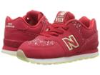 New Balance Kids Ic574v1 (infant/toddler) (red/glow In The Dark) Boys Shoes