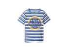 Levi's(r) Kids Waycross Applique Top (little Kids) (dutch Blue/gray Heather Stripe) Boy's Clothing