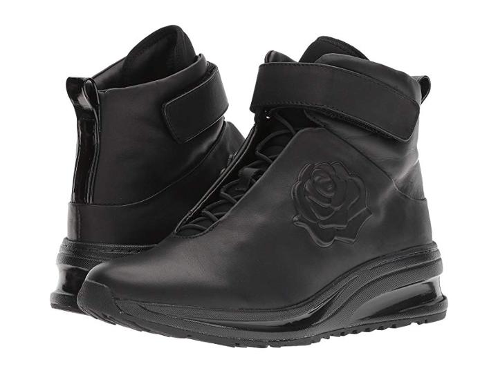 Taryn Rose Zanna (black Soft Calf) Women's Shoes