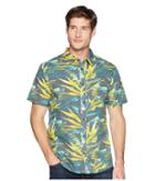 O'neill Geronimo Short Sleeve Woven Top (asphalt) Men's Clothing