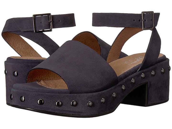 Seychelles Spare Moments (navy Suede) Women's 1-2 Inch Heel Shoes