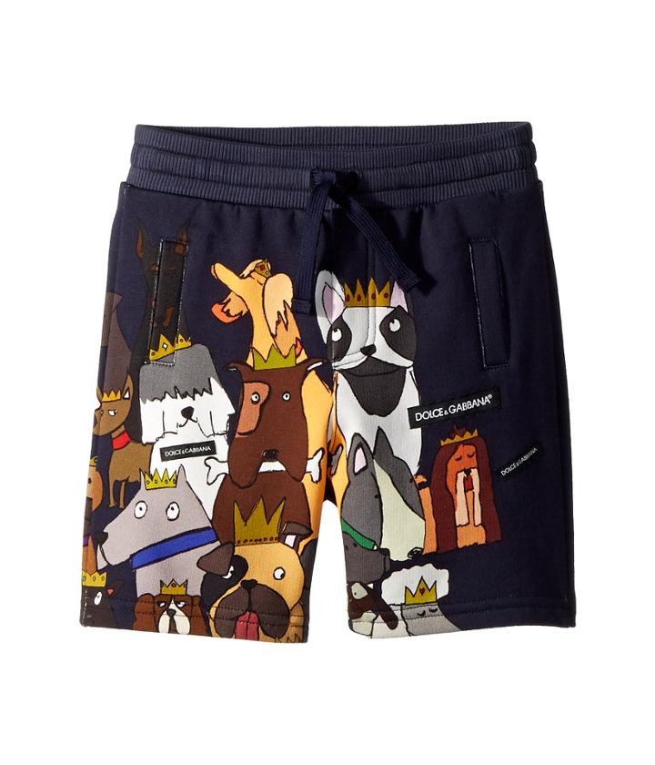Dolce & Gabbana Kids Bermudas (infant) (blue Print) Boy's Shorts
