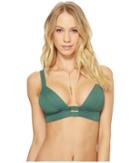 Vitamin A Swimwear Neutra Bralette (sage Ecolux) Women's Swimwear