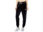 Nike Nsw Pants Velour (black/white/white/white) Women's Casual Pants