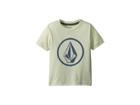 Volcom Kids Circle Stone Short Sleeve Tee (toddler/little Kids) (green Mist) Boy's T Shirt