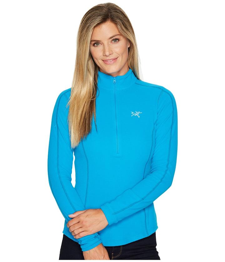 Arc'teryx Delta Lt Zip (baja) Women's Clothing