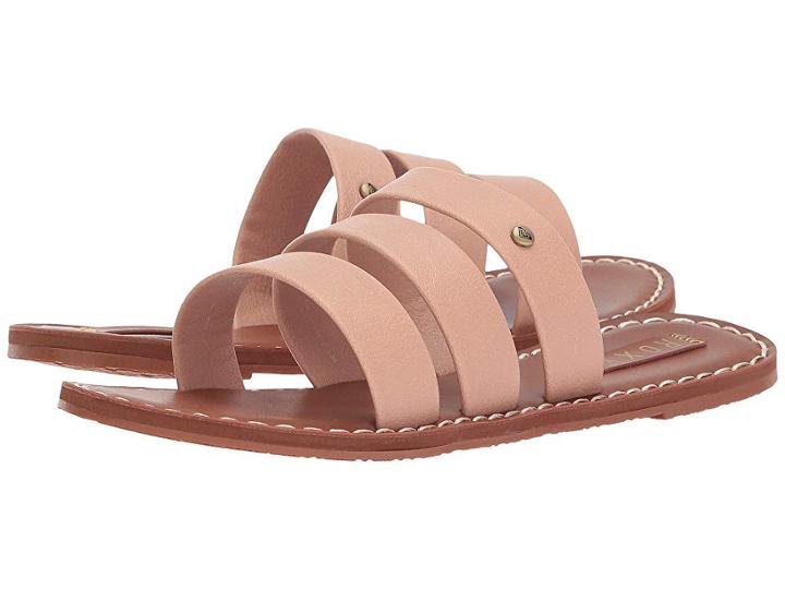 Roxy Sonia Three Strap Sandals (blush) Women's Sandals