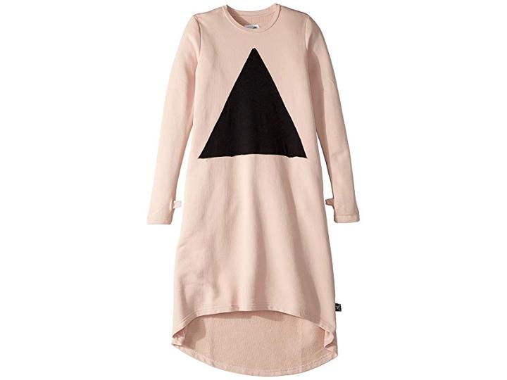 Nununu Pyramid Dress (little Kids/big Kids) (powder Pink) Girl's Dress