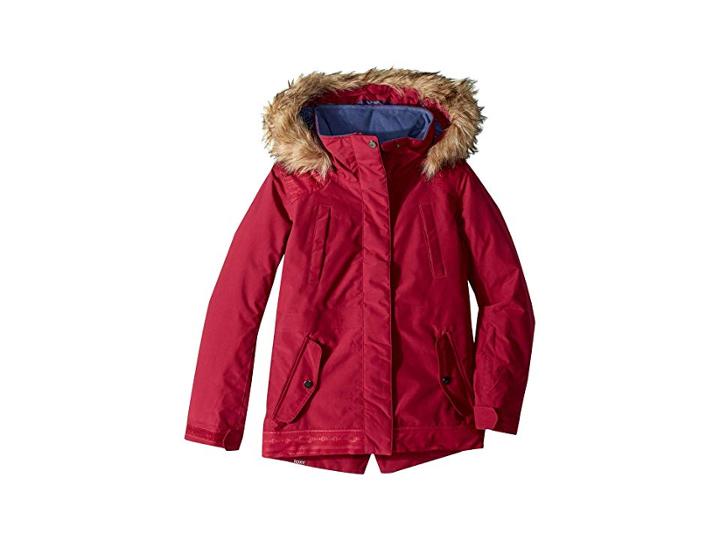 Roxy Kids Tribe Jacket (big Kids) (beet Red) Girl's Coat