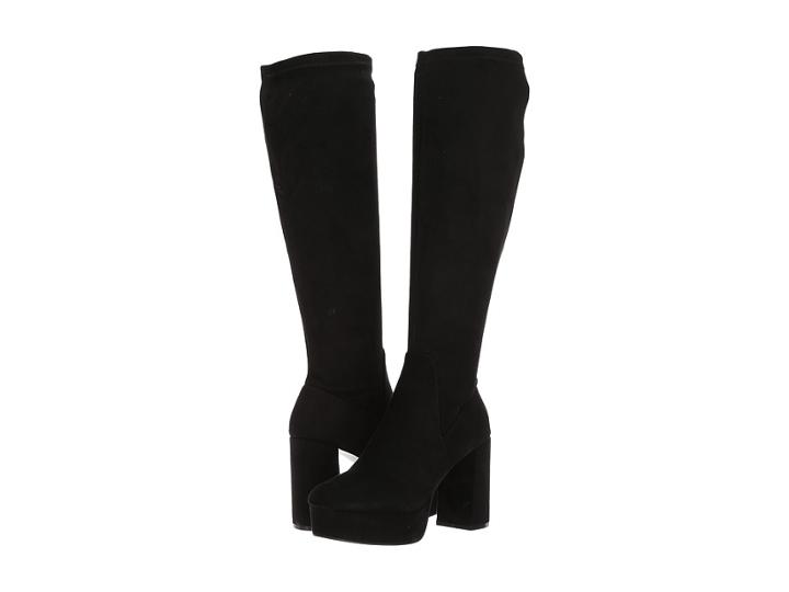 Chinese Laundry Nancy Boot (black Suedette) Women's Dress Boots