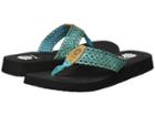 Yellow Box Wally (turquoise) Women's Sandals