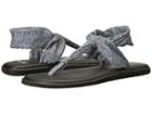 Sanuk Yoga Sling Ella Prints (grey Tiki Tile) Women's Sandals