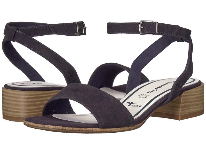 Tamaris Hanni 1-1-28202-20 (navy) Women's Dress Sandals