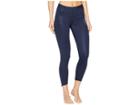 Nike Pro Metallic Graphic 7/8 Crop Tights (obsidian/obsidian/metallic Silver) Women's Casual Pants