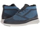 Cole Haan 2.zerogrand Stitchlite Chukka Water Resistant (blueberry Heathered Knit/stellar/dove) Men's Shoes