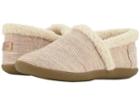 Toms Kids House Slipper (little Kid/big Kid) (rose Cloud Twill Glimmer) Girls Shoes