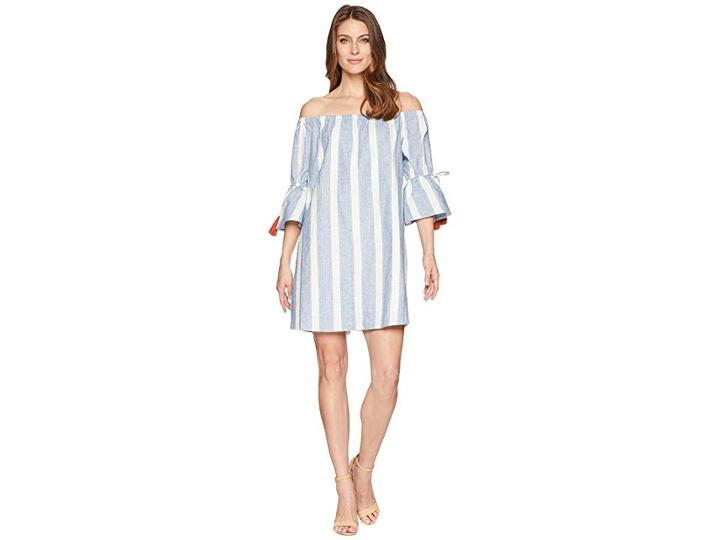 Catherine Catherine Malandrino Randee Dress (blue/white) Women's Dress