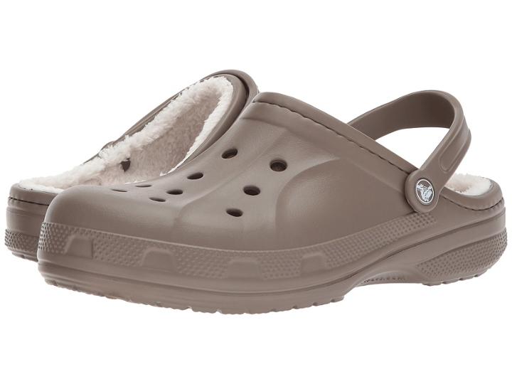 Crocs Ralen Lined Clog (walnut/oatmeal) Slippers