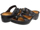 Naot Montreal (black Madras) Women's Slide Shoes