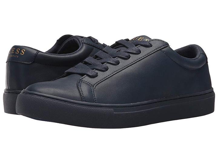 Guess Barette (blue Synthetic) Men's Lace Up Casual Shoes