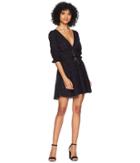 For Love And Lemons Spring Eyelet Swing Dress (black) Women's Dress