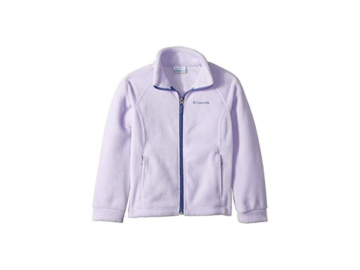 Columbia Kids Benton Springstm Fleece (little Kids/big Kids) (soft Violet/eve) Girl's Fleece