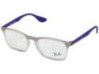 Ray-ban 0rx7045 53mm (violet Gradient/rubber) Fashion Sunglasses