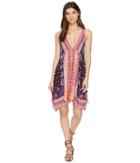Free People Gypsey Trapeze Slip Dress (black) Women's Dress