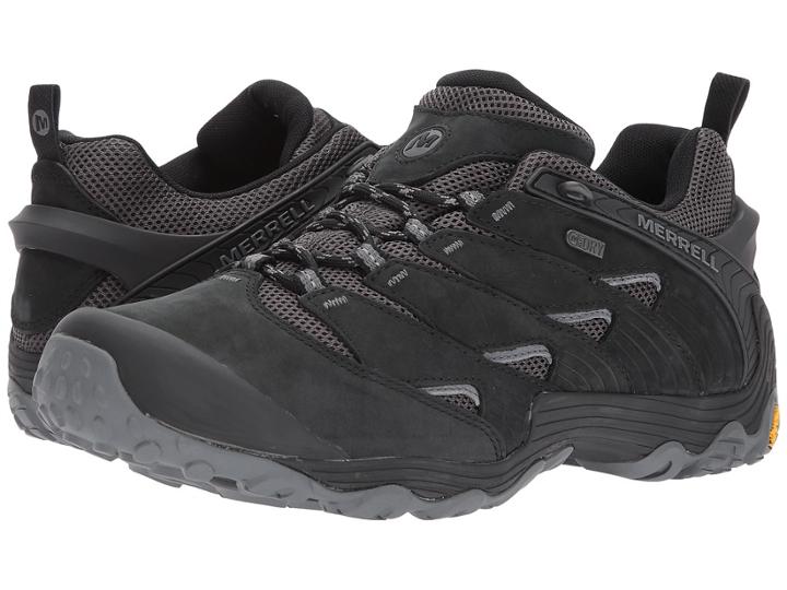 Merrell Cham 7 Waterproof (black) Men's Shoes