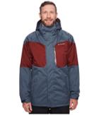 Columbia Big Tall Alpine Actiontm Jacket (mystery/deep Rust) Men's Coat