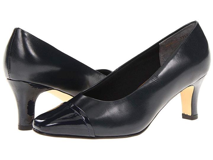 Walking Cradles Race (navy Kid/patent) High Heels