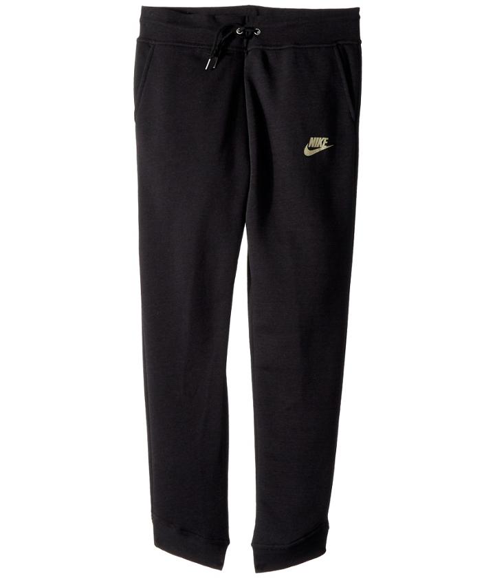 Nike Kids Sportswear Modern Pant (little Kids/big Kids) (black/black) Girl's Casual Pants