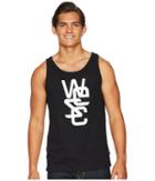 Wesc Overlay Tank (black) Men's Sleeveless