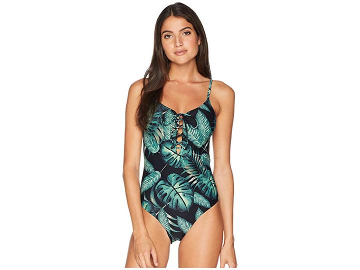 Rip Curl Palm Beach One-piece (black) Women's Swimsuits One Piece