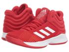 Adidas Kids Pro Spark Basketball (little Kid/big Kid) (scarlet/white/red) Kid's Shoes