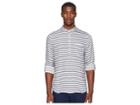 Onia Ian Pop Over Shirt (deep Navy) Men's Clothing